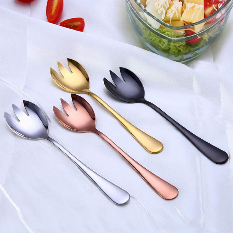 Red Barrel Studio® Pack Of 2 Salad Spoon And Fork Salad Server Set